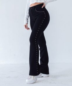 OXFORD FLARE TROUSERS C DETALLE TACH