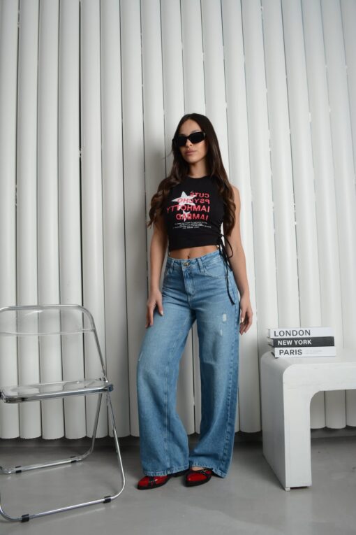 WIDE LEG DAILY C ROTURAS RIGIDO - Image 3