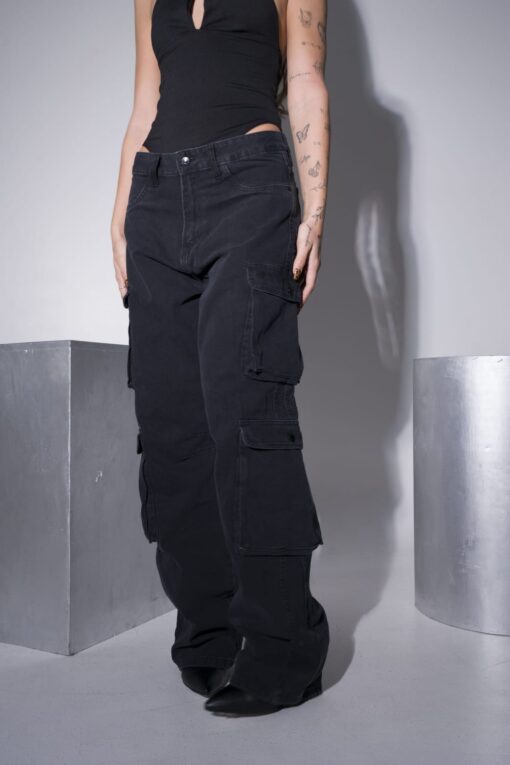 BAGGY MULTI POCKET COLOR PETROL - Image 3