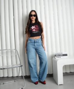 Alternative view of WIDE LEG DAILY C ROTURAS RIGIDO