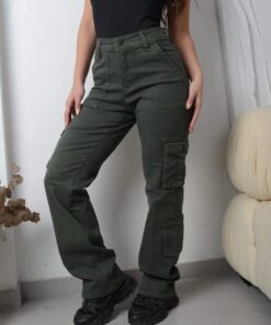 CARGO FIDHEL ELASTIZADO COLOR VERDE