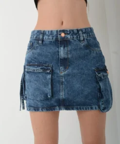 FALDA POLLERA CARGO CALI