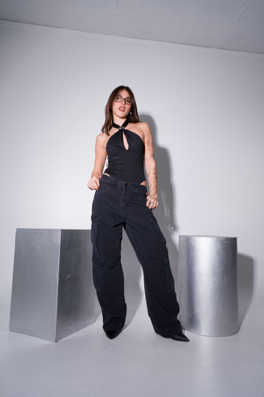 Baggy Multi Pocket Color Petrol - Image 3