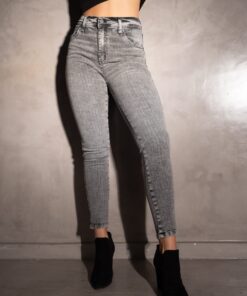 Skinny Gris Elastizado